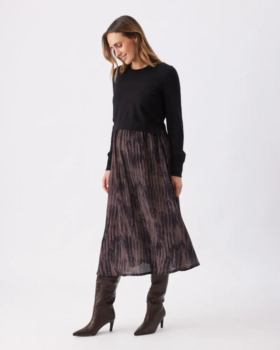 Maia Detachable Maternity and Nursing Dress