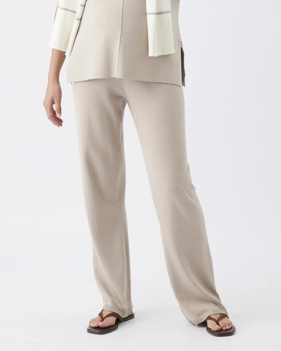 Ryan Knit Maternity Pant - Stone