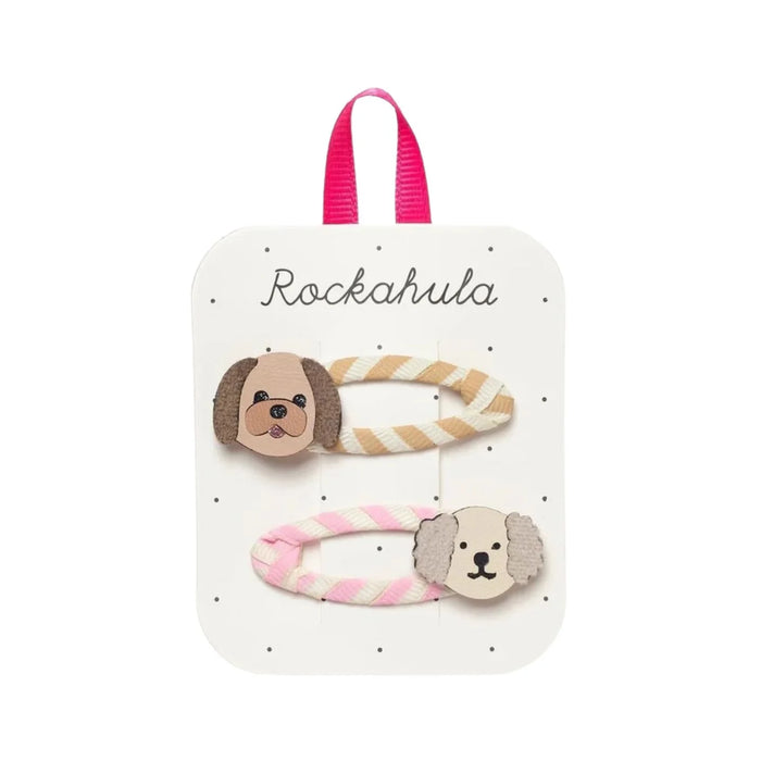 Rockahula Children's Hair Clips - Pippy Puppy 2-Pack