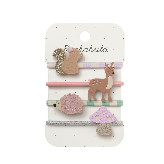 Rockahula Children's Hair Ponies - Enchanted Forest - Set of 4