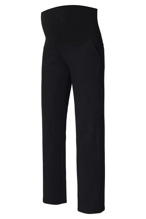 Sari Wide Leg Maternity Sweat Pants - Black - Nurtured