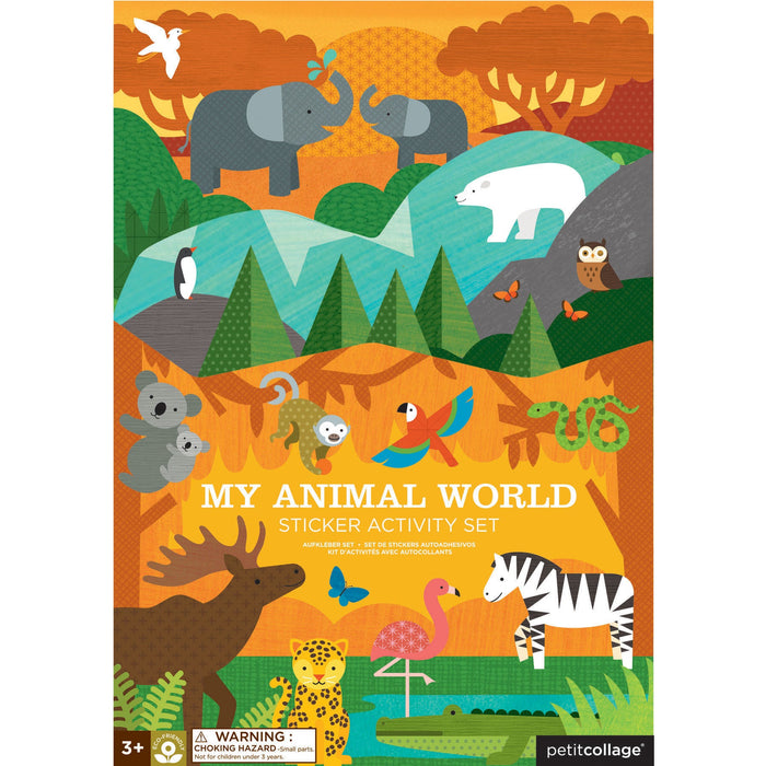 Animal World Sticker Activity Set