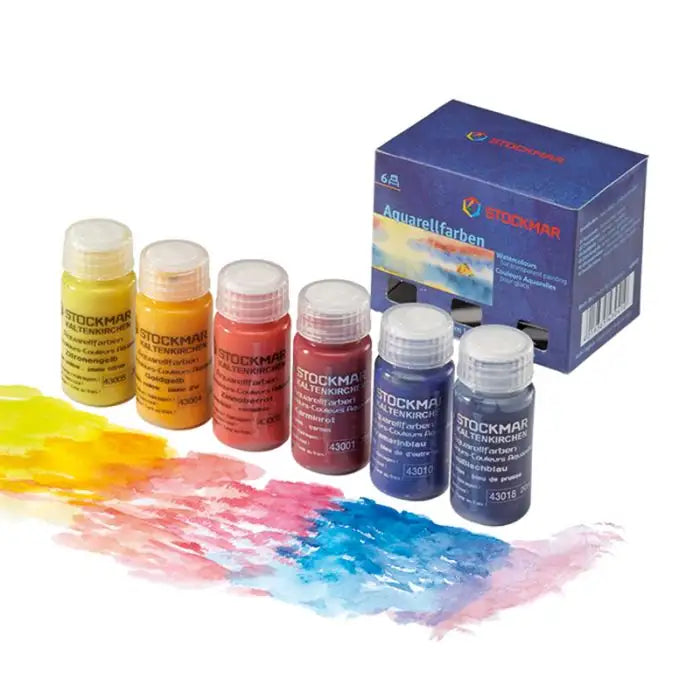 Stockmar Watercolour Paint Basic Set - 6 Colours (20ml)