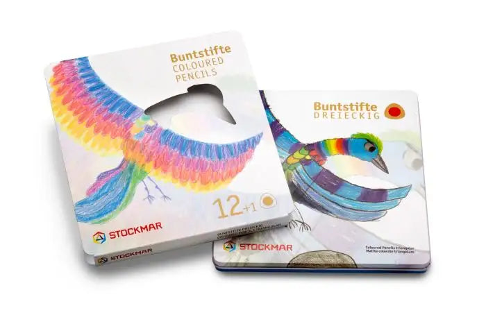 Stockmar Coloured Pencils - Triangular - 12 + 1 Graphite
