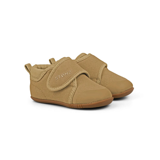 caption-Stonz Natural Cruiser Shoe for Children in Tan
