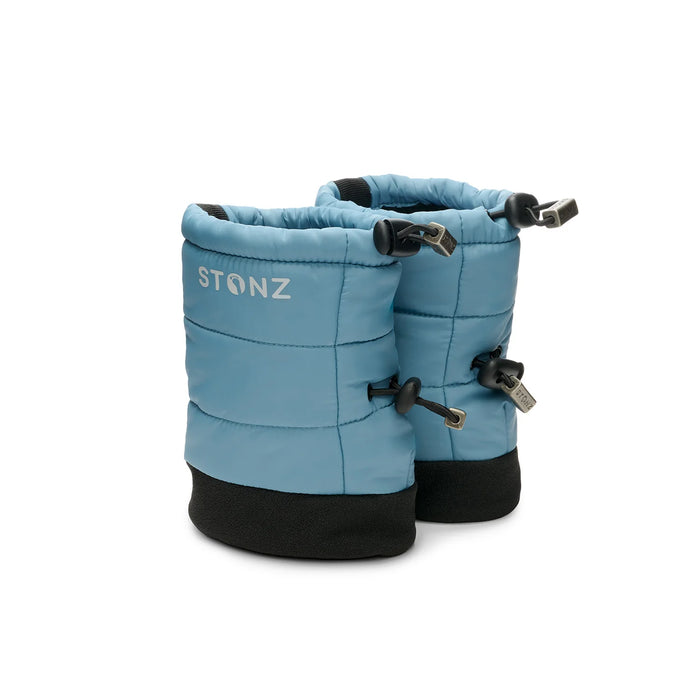 Stonz Puffer Booties - Insulated Infant Baby Booties 0-6 Months - Nurtured