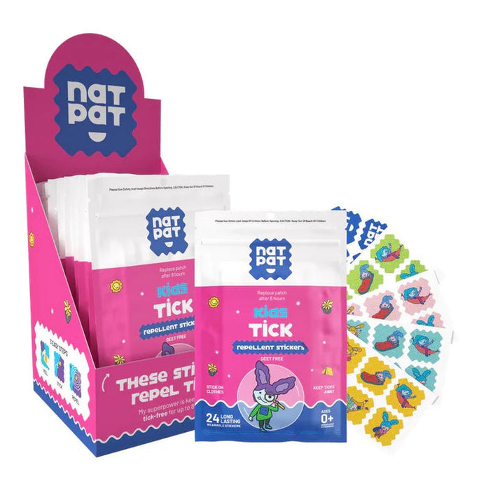 Kid's Tick Repellent Stickers - Pack of 24 — Nurtured