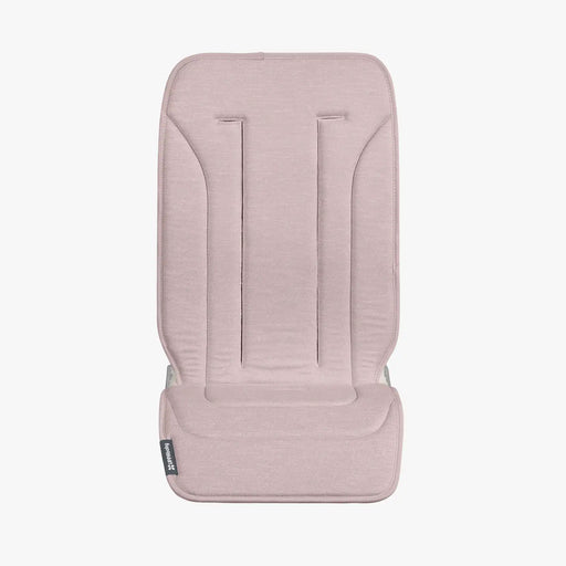 Pink stroller seat cover by UPPAbaby on a white background
