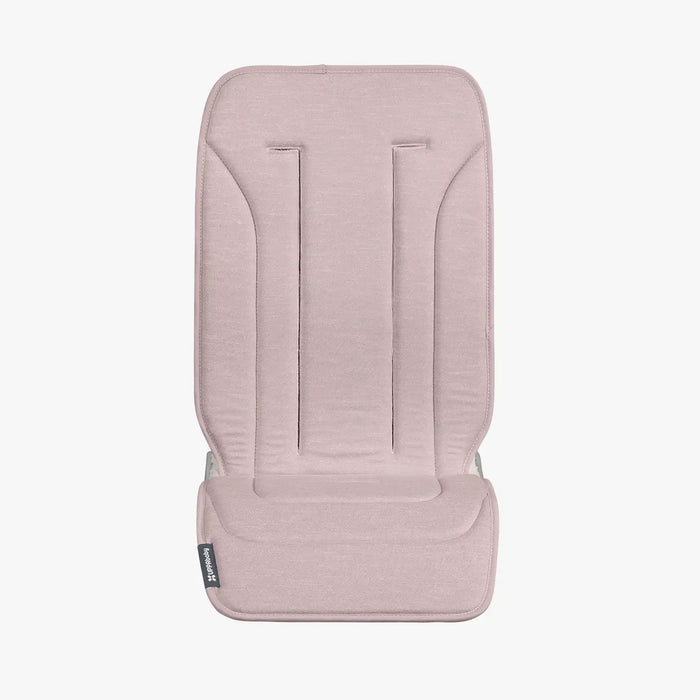 Pink stroller seat cover by UPPAbaby on a white background