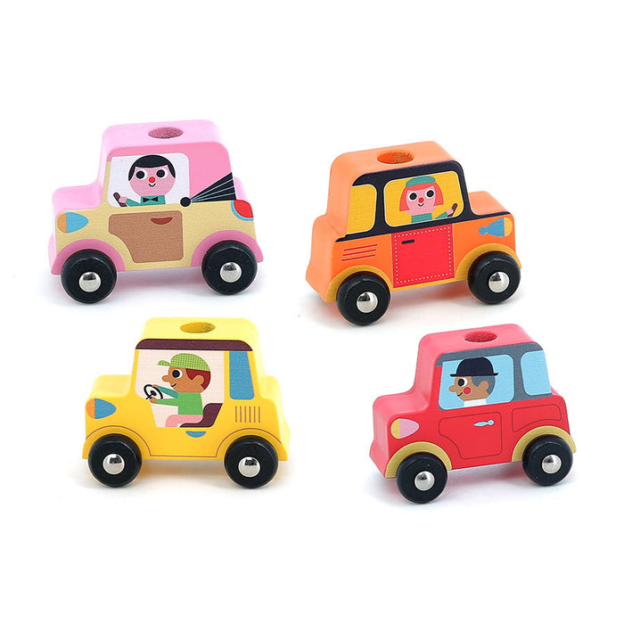 Vilac Stacking Cars by Ingela P Arrhenuis