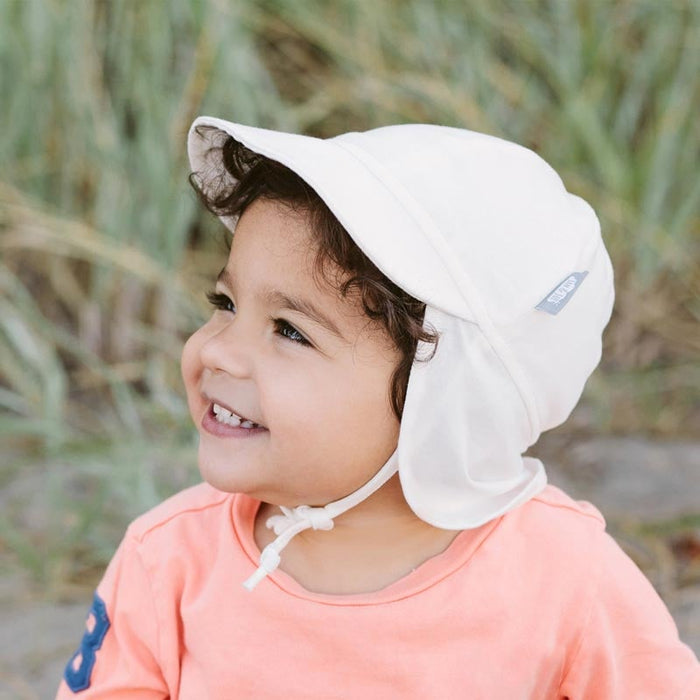 caption-Child wearing white hat