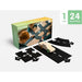 Waytoplay road playset packaging with road pieces and a car on a white background