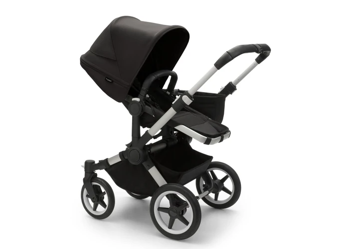 caption-Bugaboo Donkey 5 Stroller with Reversible Seat and Basket