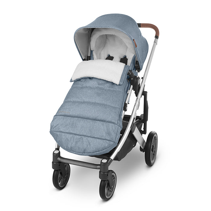 caption-Gregory UPPAbaby Cozy Ganoosh Stroller Weather Resistant Insulated Blanket