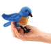 Folkmanis Bluebird Finger Puppet