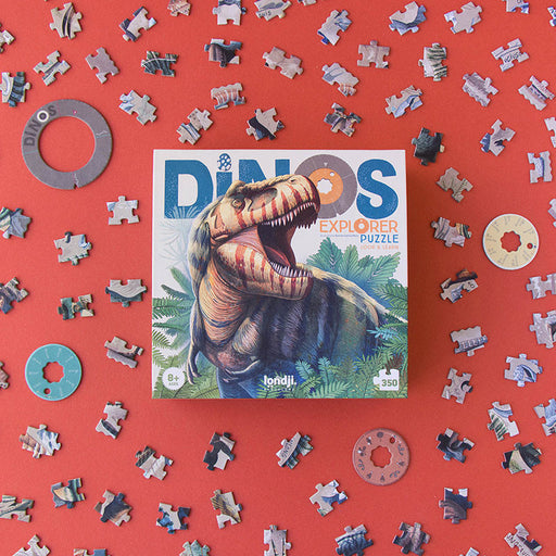 Dinos Explorer 350 piece Londji Puzzle - nurtured.ca