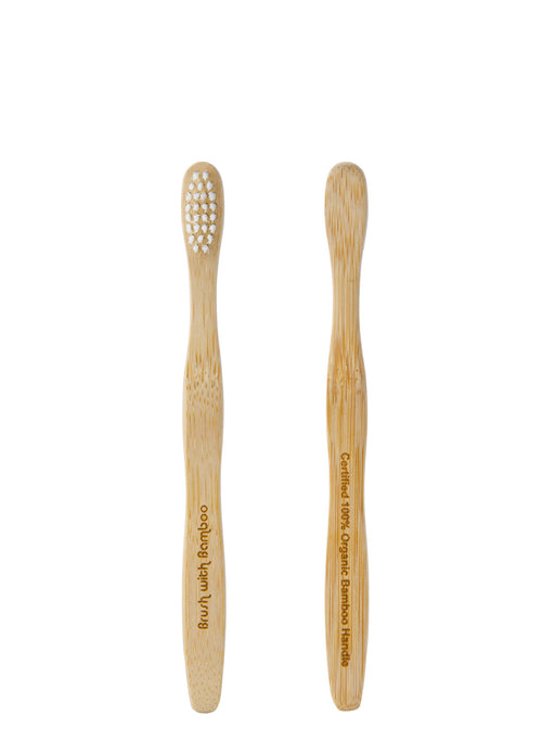 Brush with Bamboo Toothbrush - Adult