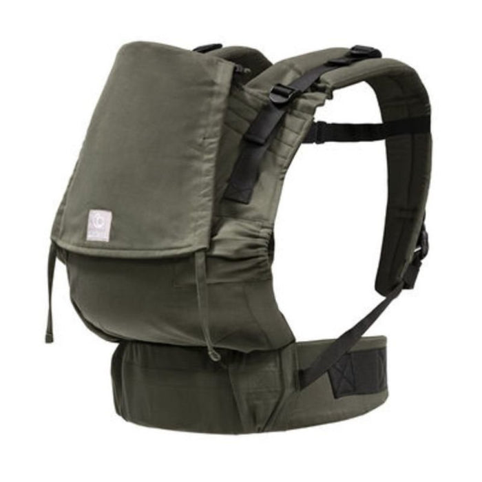 caption-Olive Green Limas Baby Carrier