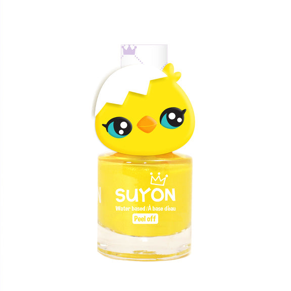 caption-Suyon Peel-off Nail Polish in Chick Yellow