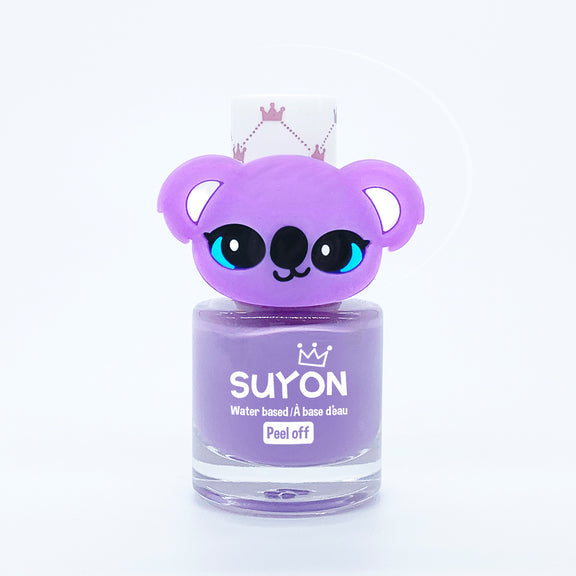 caption-Suyon Peel-off Nail Polish in Koala Purple