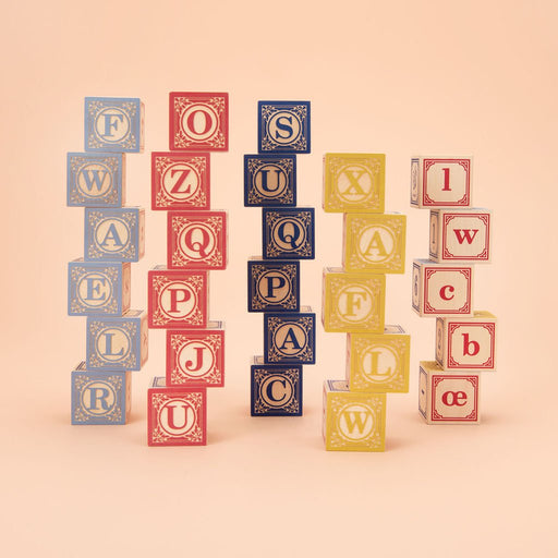 French ABC Alphabet Blocks by Uncle Goose