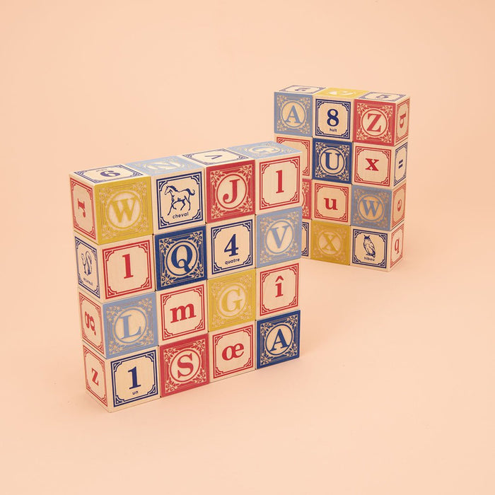French ABC Alphabet Blocks by Uncle Goose