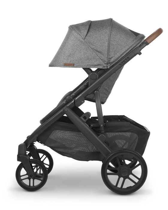 caption-Side profile Greyson Vista V2 Stroller with Toddler Seat (3 months - 50 lbs)