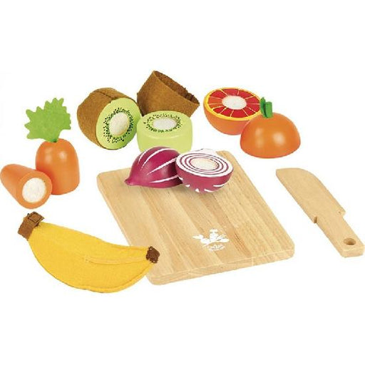 Vilac Wooden Fruit and Veggie Cutting Set