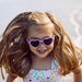 caption-Ooh Lavender purple heart shaped sunglasses on child