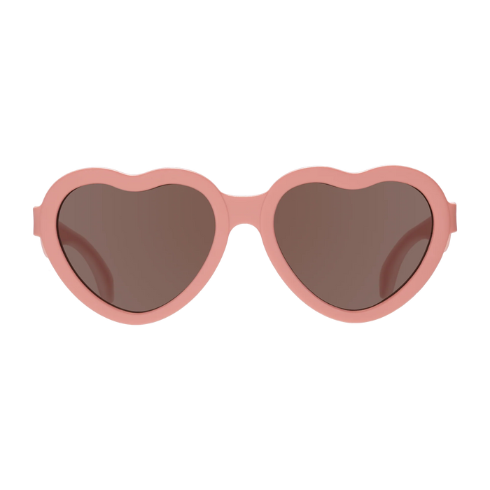 caption-Peachy Pink Can't Heartly Wait Sunglasses