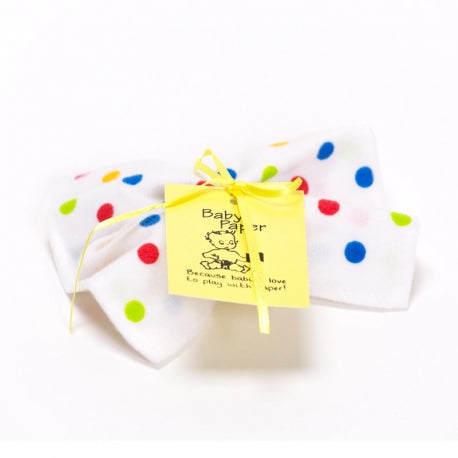 caption-Soft and Safe Crinkly Fun for babies (Polka Dot Baby Paper)
