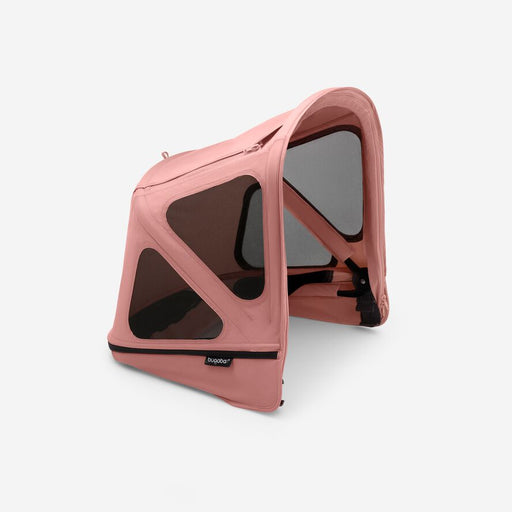 caption-Bugaboo Breezy Sun Canopy Attachment in Morning Pink