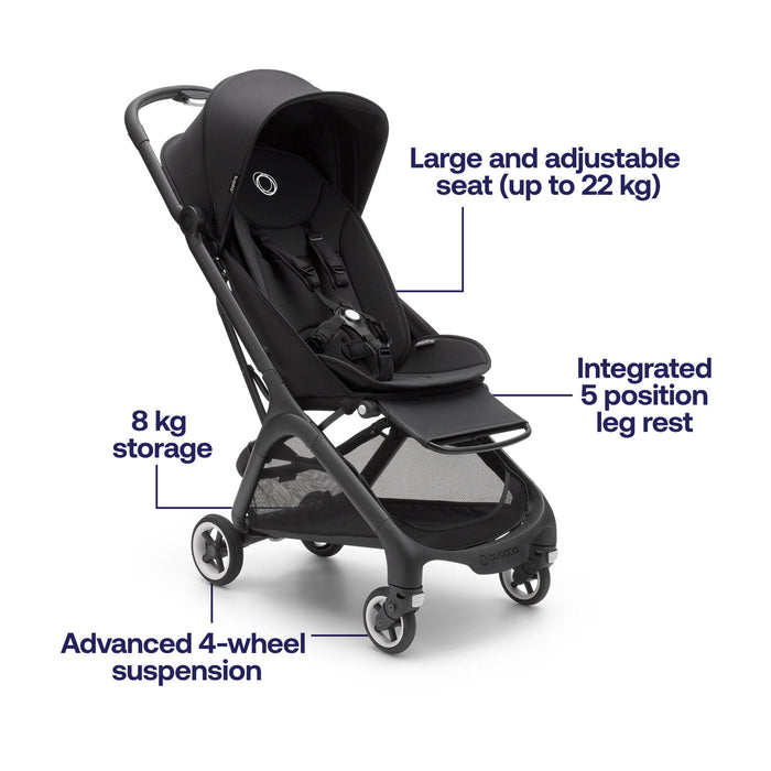caption-Features of the Bugaboo Butterfly Stroller