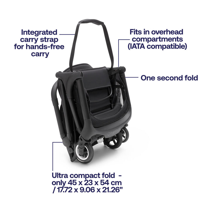 caption-The Bugaboo Butterfly folds and unfolds easily