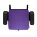caption-Finally! A purple booster seat! Spill-proof and odor resistant