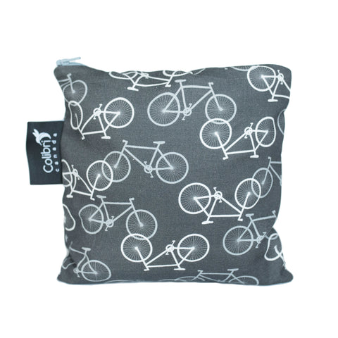 caption-Bikes Snack Bag in size large