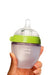 caption-Comotomo 150ml silicone bottle - Available in green or pink 150ml