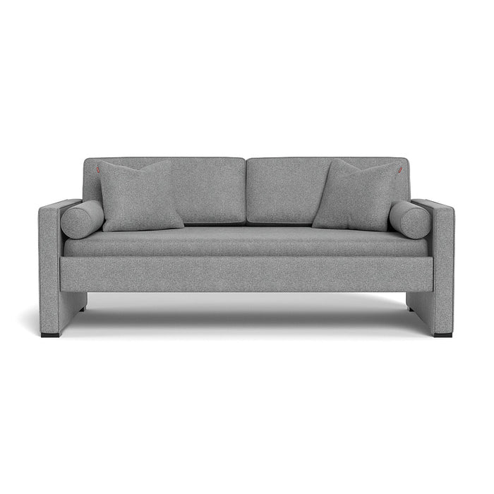 caption-Monte Daybed in Pepper Grey with Espresso Feet