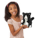 Folkmanis Tuxedo Kitten Stuffed Animal Hand Puppet - nurtured.ca
