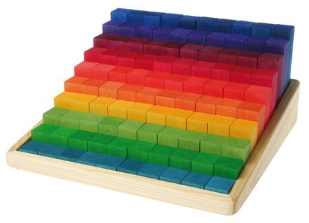 Grimm's Stepped Counting Blocks (100pcs) (2cm)