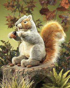 Gray Squirrel Puppet by Folkmanis