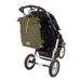 caption-Attachments include stroller hooks with Lassig Rolltop Diaper Bag