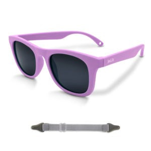 caption-Polarized Unbreakable Children's Sunglasses (Purple)