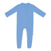 caption-Periwinkle Kyte Baby Zippered Footie