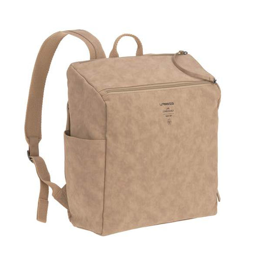 caption-Diaper Bag Backpack in Camel