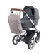 caption-Adapts to carry on a stroller with included clips)