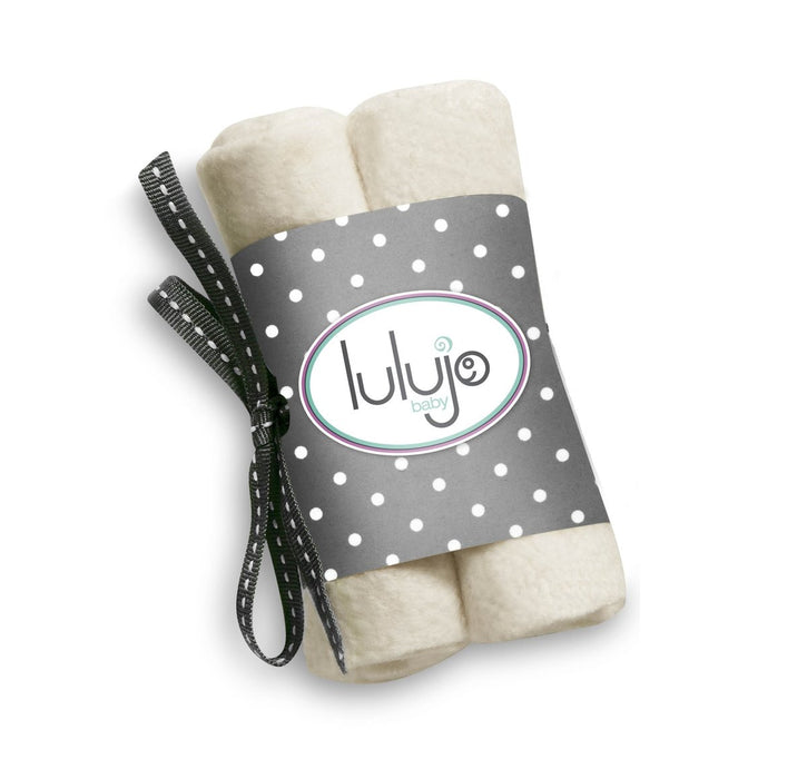 Lulujo Organic Cotton Facecloths - 4 pack