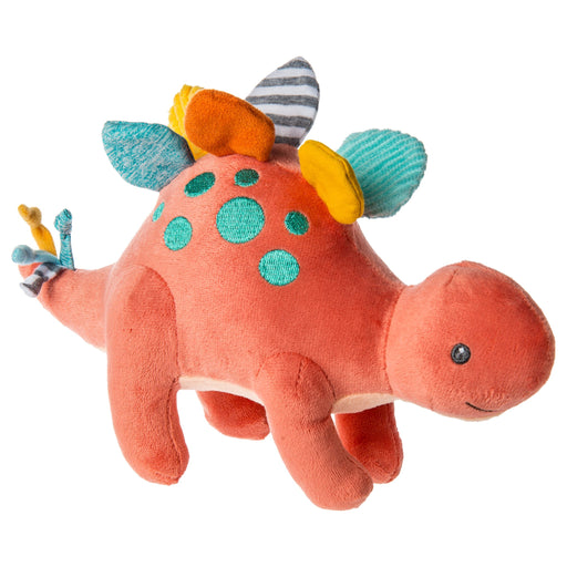 caption-Soft plush dinosaur baby toy
