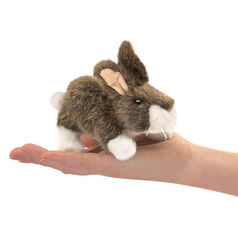 Folkmanis Mini Cottontail Rabbit Finger Puppet