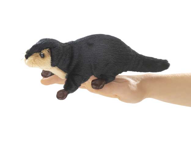 Folkmanis River Otter Finger Puppet